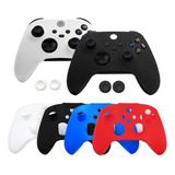 Capa Silicone Controle Xbox Series X S + Grips Analógicos