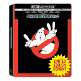 4k Ultra Hd + Blu-ray Ghostbusters 1 & 2 Steelbook 2 Films