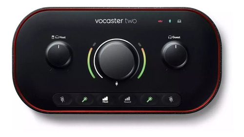 Focusrite Vocaster Two Interfaz 2 Canales Streaming Podcast