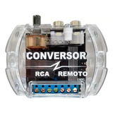 Zendel Conversor Som Rca Remote Com Filtro E Ganho Zd-rca