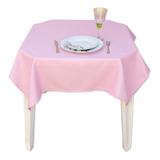 Kit 10 Toalhas De Mesa 1.0 X 1.0 Oxford Festas Buffet