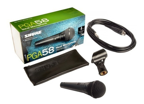 Micrófono Vocal Dinámico Cardioide Shure Pga58qtr