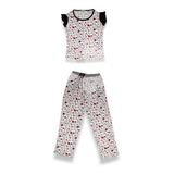 Pijama Fresca Manga Corta Pantalón Lazy Lola 13564 Mujer