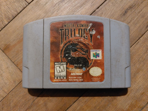 N64 Juego Mortal Kombat Trilogy Original Nintendo 64 America