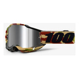 Gafas De Motocross Trail 100% Accuri, 2 Colores Diferentes, Montura Fxm Mission, Color