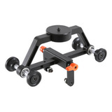 Carrinho Dolly Para Slider Sk-da01 Para Câmeras E Filmadoras