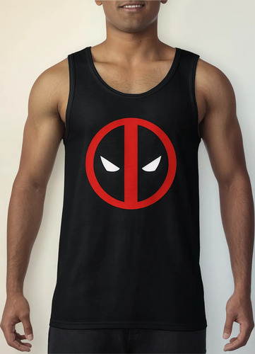 Playera Tanktop Sport Deadpool Sin Mangas