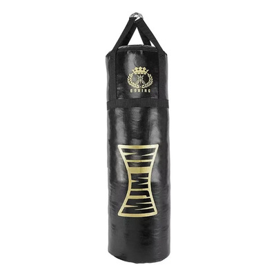 Saco De Box Mjm In Costal De Box Profesional Lona L 120cm X 41 Cm Negro Lleno | Meses sin interés