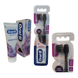 Pasta Dental Oral-b 3d White Perfection + 2 Cepillos Carbon