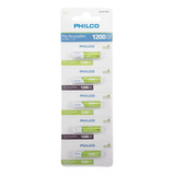 Pack 5 Pilas Recargable Triple Aaa 1200mah Philco- Revogames