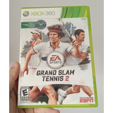 Jogo Grand Slam Tennis 2 Original Mídia Física Xbox 360