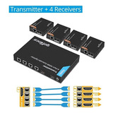 Gofanco Profecía 1080p 1x4 4 Puerto Hdmi Extender Splitter S