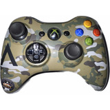 Control Inalámbrico Xbox 360 Camuflaje Original Garantizado