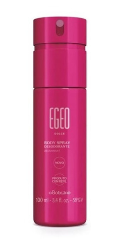 Egeo Dolce Body Spray Desodorante O Boticário 100ml