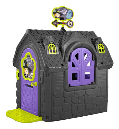 Casita Para Niños Feber Lovely House Brujitas Color Negro Liso