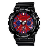 Relógio Casio G-shock Ga-120 Wr-200 5 Alarmes Hora Mundial V