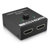 Hdmi Cambio De Dos Vías 4k Pequeños Y Modos Portátiles 2