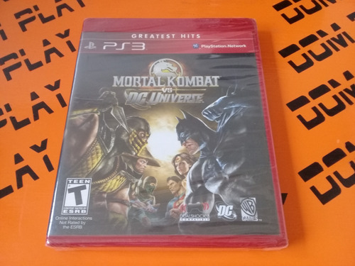 Mortal Kombat Vs Dc Ps3 Sellado Nuevo Físico Envíos Dom Play