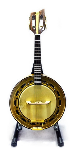 Cavaco Banjo Elétrico Luthier Wbm C/ Case +3 Palhetas Brinde