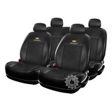 Funda Cubre Asiento Cuero Chevrolet Prisma Onix Tras. 60/40