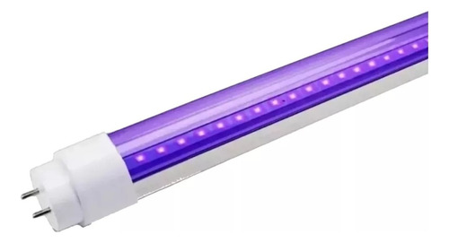 Tubo Led Luz Negra Ultravioleta 120cm 18w Fiesta Dj Boliche