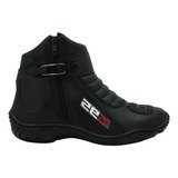 Bota Botina Coturno Motociclista Motoqueiro Atron As95 Couro