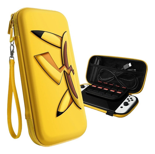 Estuche Pokemon Pikachu Emboss Case Nintendo Switch