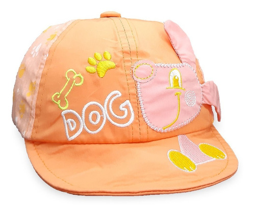 Gorra Bebe Nene Con Visera Estampada Diseño Perrito