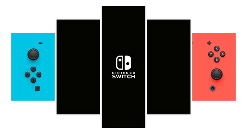 Cuadro Decorativo Moderno Para Habitación Nintendo Switch