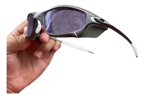 Óculos Juliet Xmetal Sideblinders Lente Low Light Kit Branco