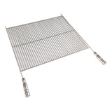 Grelha Aramada Churrasco 60x55 Inox 304 Estilo Uruguaia