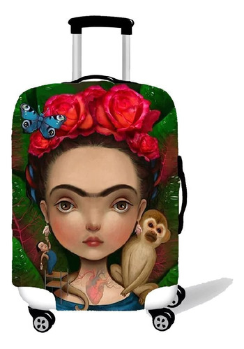 Funda Para Valijas Mira Como Viajo Frida Nena