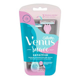 Aparelho De Depilar Gillette Venus Suave Sensitive