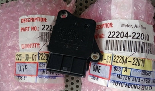 Sensor Maf Yaris 4runner Fortuner Original 180dlres Toyota  Foto 4