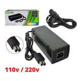 Fonte Xbox 360 Slim 2 Pinos + Cabo De Força Bivolt 110v/220v Voltagem De Entrada 110v/220v (bivolt)