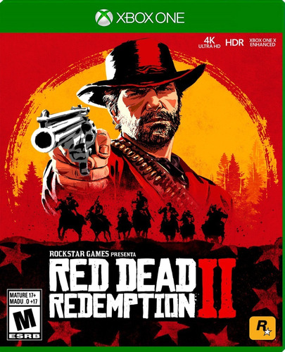 Red Dead Redemption 2 Xbox One Español Nuevo En 2 Discos