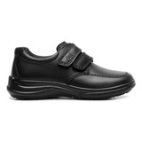 Zapato Niño Escolar Casual Choclo Flexi 402113 Negro 17 A 21