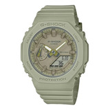 Relógio Casio G-shock Gma-s2100ba-3adr *carbon Core Guard Cor Da Correia Verde Cor Do Bisel Verde Cor Do Fundo Verde