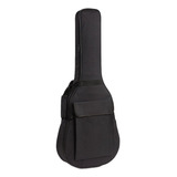 Bolsa De Guitarra Acústica Ripstop Correa 41 Pulgadas Negro