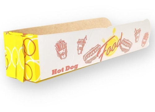 Porta Perro Caliente O Hot Dog X 500 Und