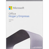 Microsoft Office Hogar Y Empresas 2021, 1 Pc, Idioma Español