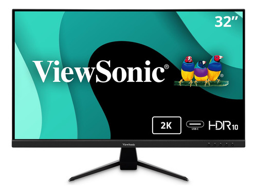 Monitor Ips De 32 1440p Usb-c Hdr10 65w, Hdmi Y Dp