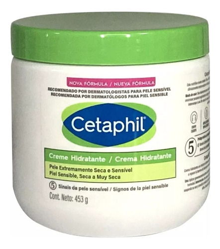 Novo Cetaphil Creme Hidratante Para Peles Secas E Sensiveis