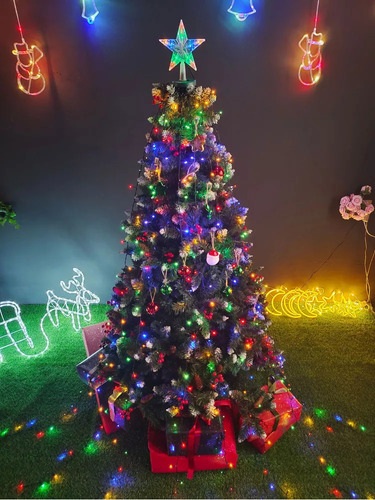 Luces Led Para Decoración De Árboles De Navidad En Cascada.