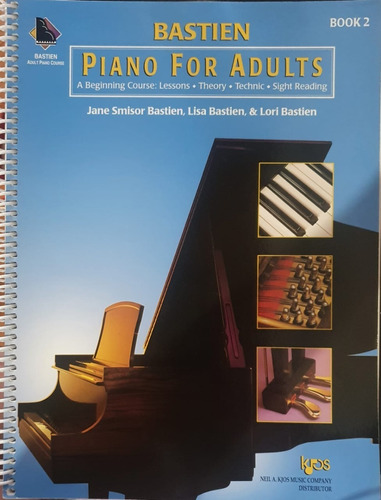 Bastien Piano For Adults - Book 2