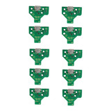 10 Placas Mini Usb Compatível Com Controle Jds-011 Ps4