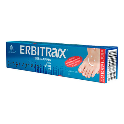 Erbitrax Crema 1 G\u002F100 G, 1 Tubo 15 G Para Eliminar Hongos En Uñas De Manos , Pies | Envío gratis