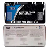 Par Porta Placas Ford Courier 1.6 Original 2001-2003