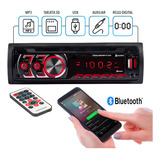 Autoestereo Sd Usb Radio Fm Stereo Frente Fijo Bluetooth