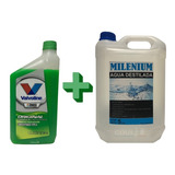 Kit Refrigerante Valvoline Zerex Verde 1l +agua Destilada 5l